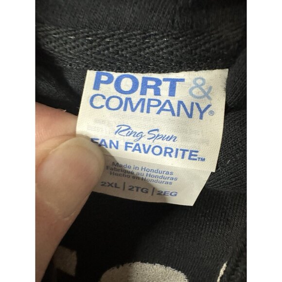 Port Company Rustic Historic Route 66 Pullover Hoodie Sweater Size 2XL - Picture 5 of 7